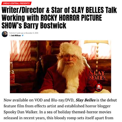 Writer/Director & Star of SLAY BELLES Talk Working with ROCKY HORROR PICTURE SHOW’s Barry Bostwick